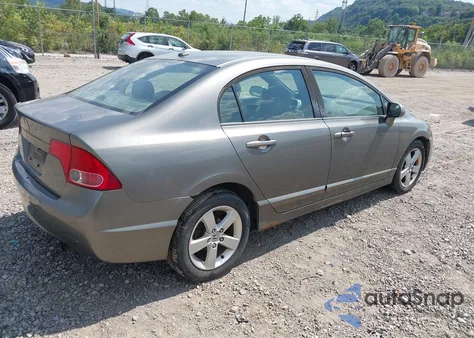 2008 Honda Civic Ex из США, поврежденный, VIN 1HGFA16898L009222